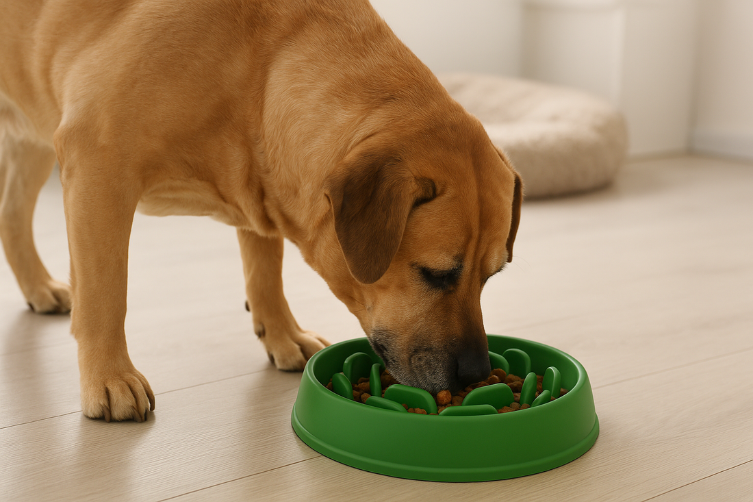 How to Choose a Slow Feeder Bowl for Large Dogs