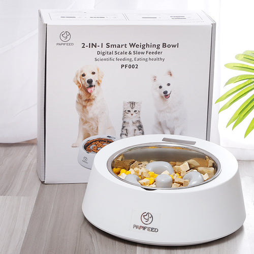 Smart Slow Feeder Bowl – Healthy Eating for Pets