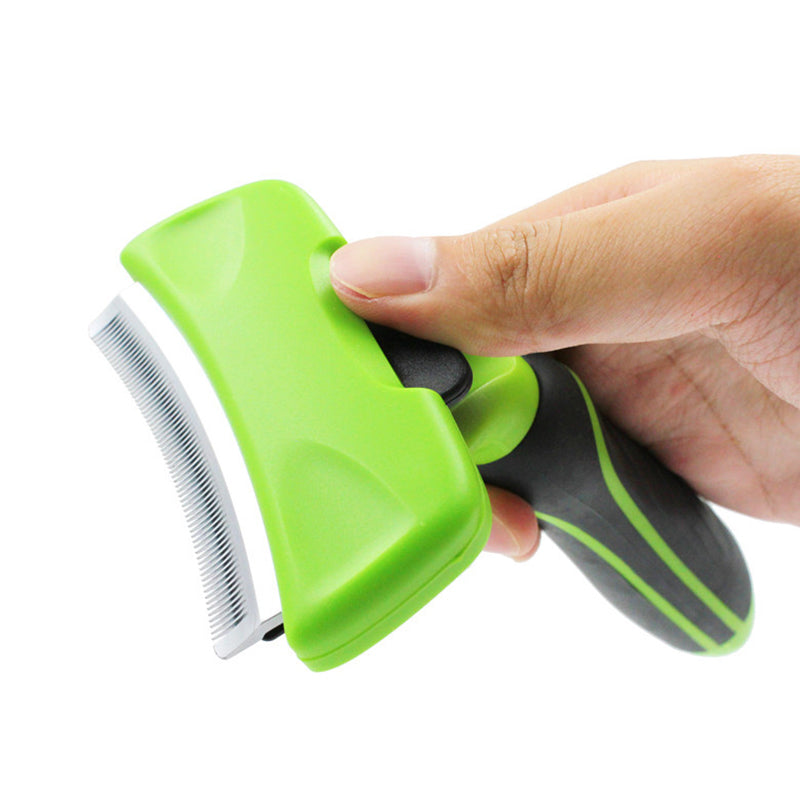 Gentle Pet Deshedding Brush for Shedding Control