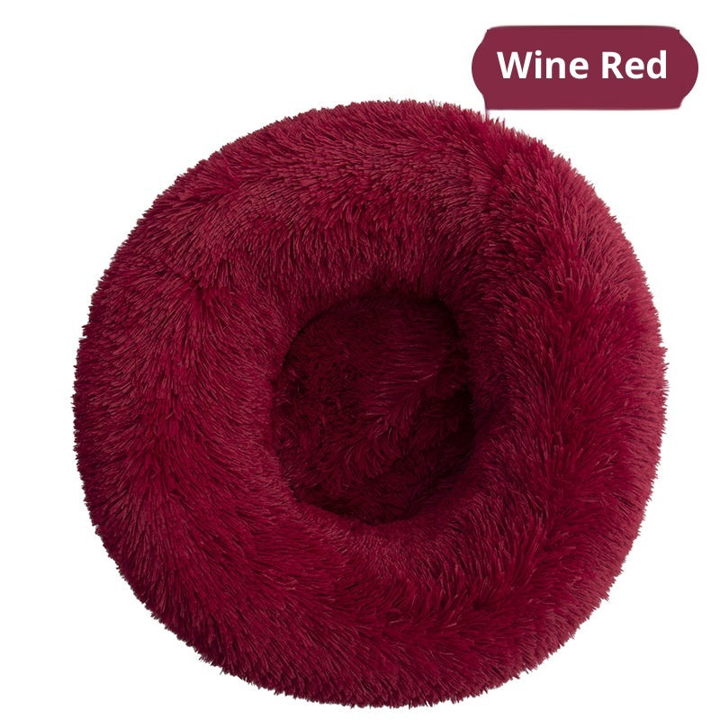 Warm Snuggle Pet Bed for Happy Paws