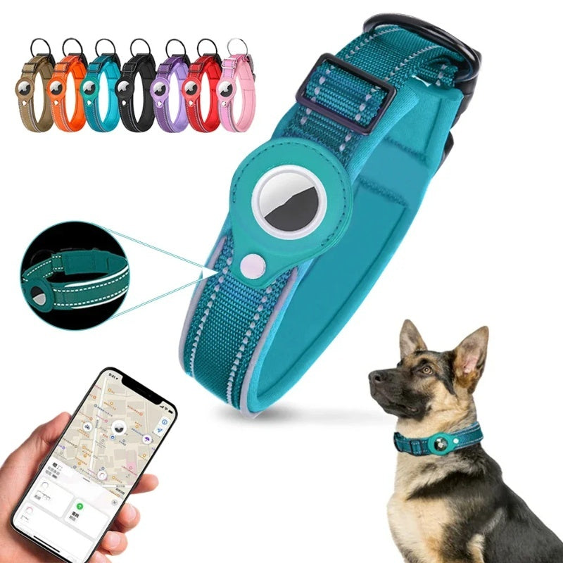 Smart Airtag Collar for Pets – Track with Confidence